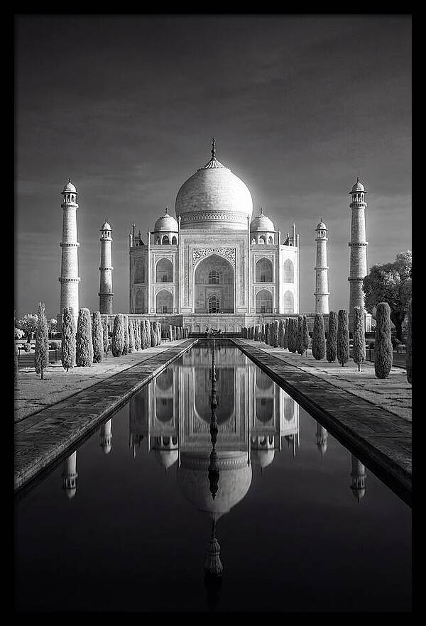 Taj Mahal Dawn Reflection