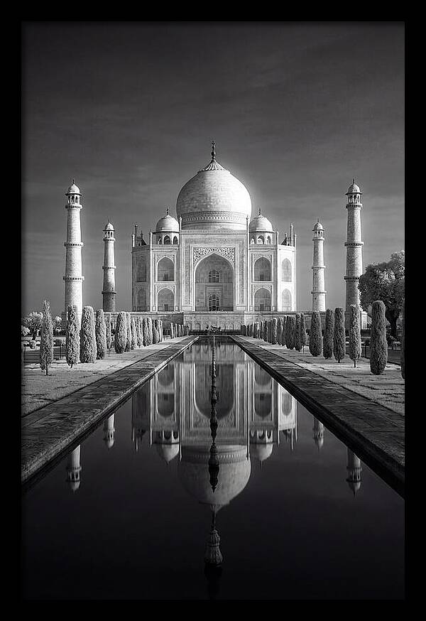 Taj Mahal Dawn Reflection