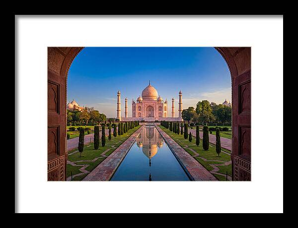 Taj Mahal From The Great Gate