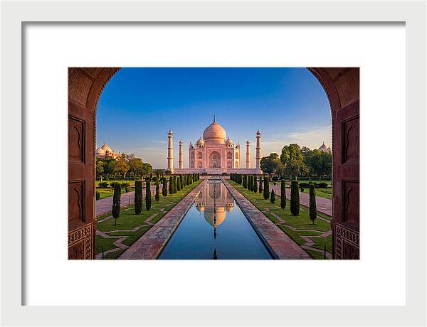 Taj Mahal From The Great Gate