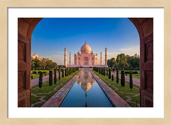 Taj Mahal From The Great Gate