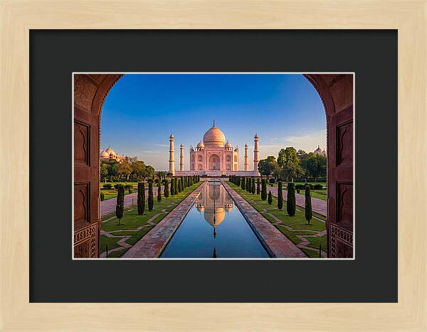 Taj Mahal From The Great Gate