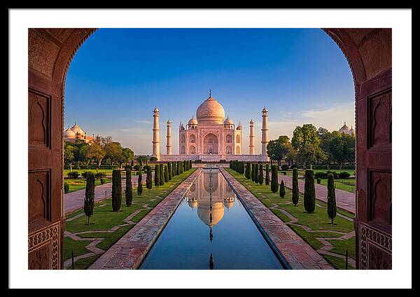 Taj Mahal From The Great Gate