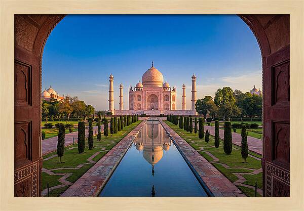 Taj Mahal From The Great Gate