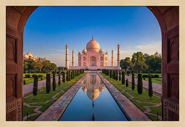 Taj Mahal From The Great Gate