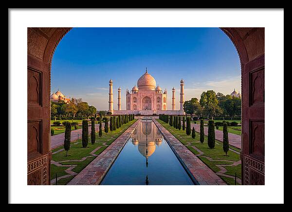 Taj Mahal From The Great Gate