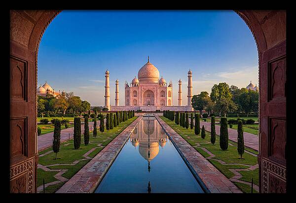 Taj Mahal From The Great Gate
