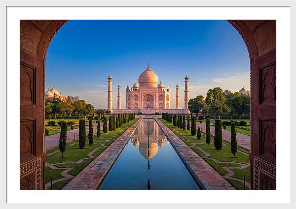 Taj Mahal From The Great Gate