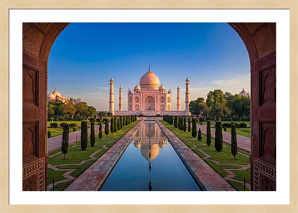 Taj Mahal From The Great Gate
