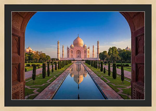 Taj Mahal From The Great Gate