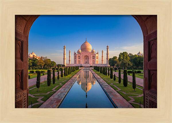 Taj Mahal From The Great Gate