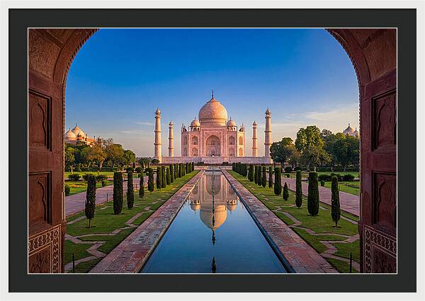Taj Mahal From The Great Gate