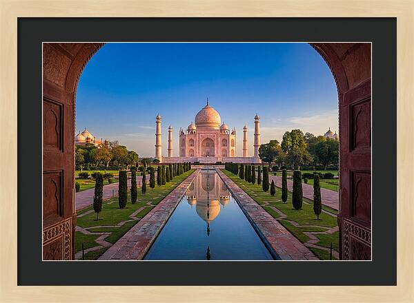 Taj Mahal From The Great Gate