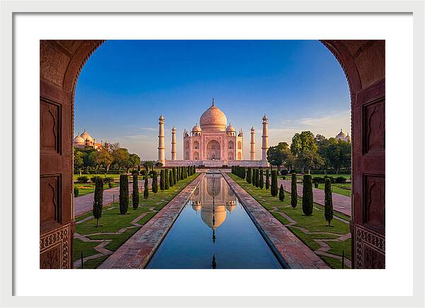 Taj Mahal From The Great Gate