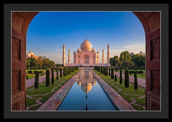 Taj Mahal From The Great Gate