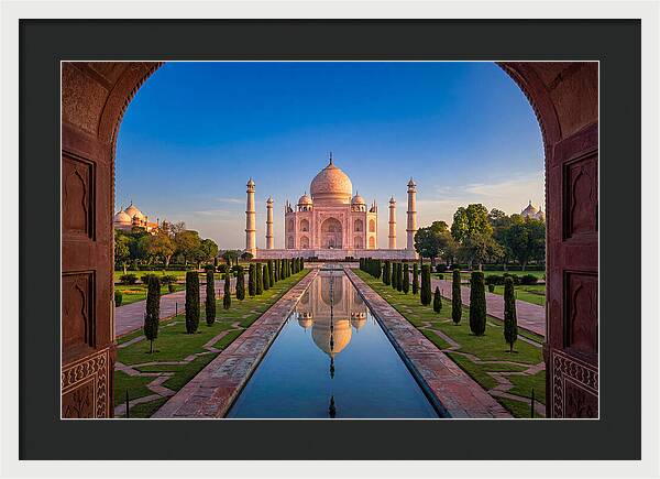 Taj Mahal From The Great Gate