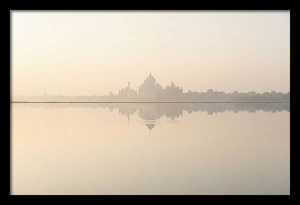 Taj Mahal Reflected At Sunrise