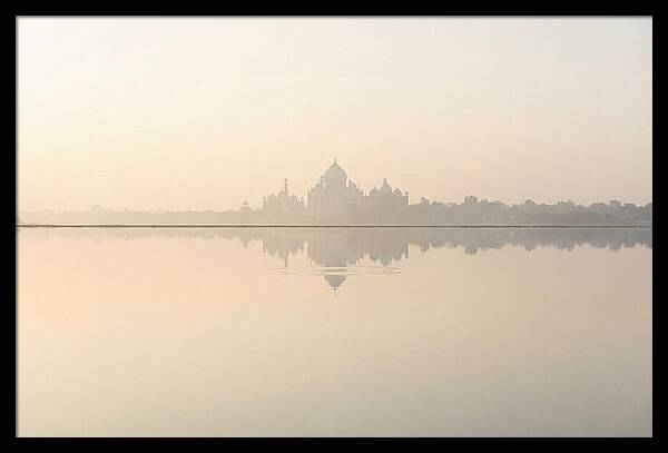 Taj Mahal Reflected At Sunrise