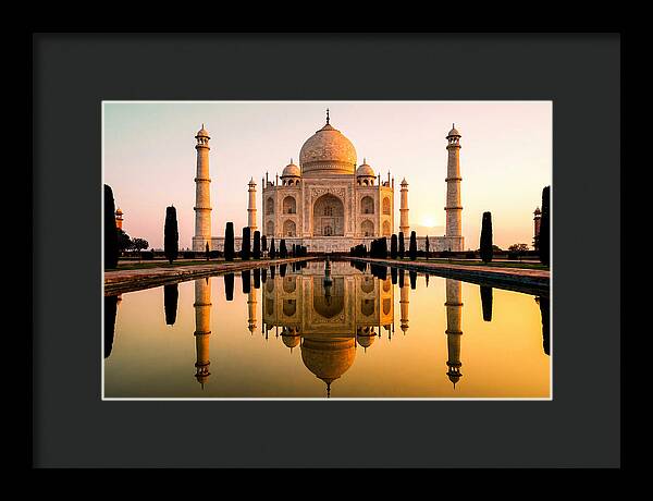 Taj Mahal Serenity At Dawn