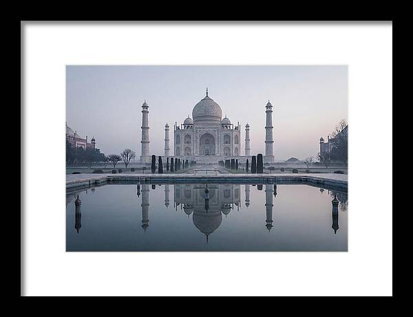 Taj Mahal Serenity At Sunrise