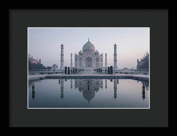 Taj Mahal Serenity At Sunrise