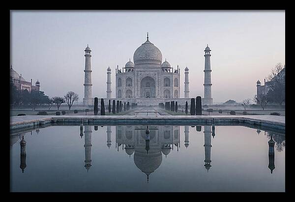 Taj Mahal Serenity At Sunrise