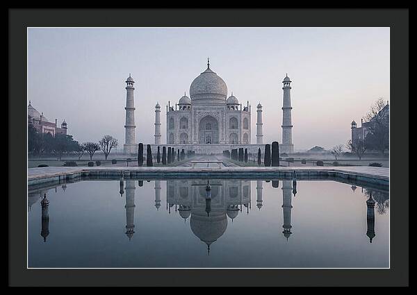Taj Mahal Serenity At Sunrise