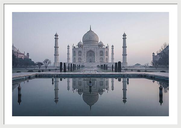 Taj Mahal Serenity At Sunrise