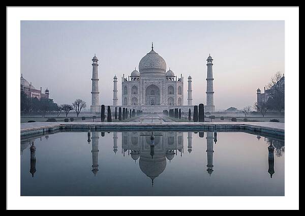 Taj Mahal Serenity At Sunrise