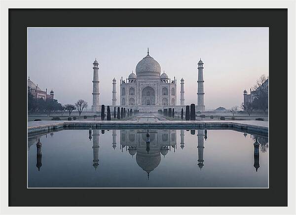 Taj Mahal Serenity At Sunrise