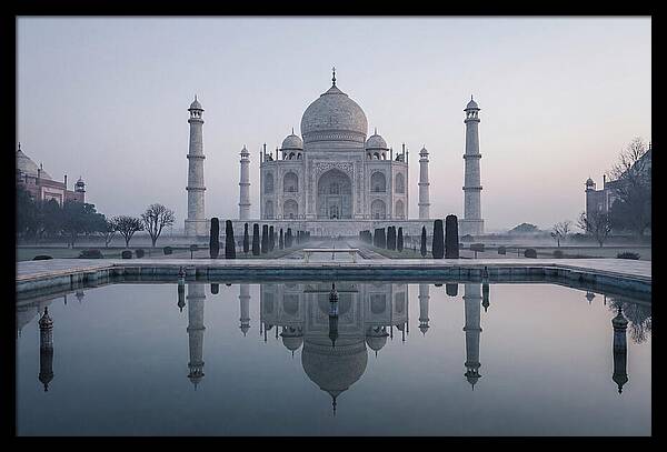 Taj Mahal Serenity At Sunrise