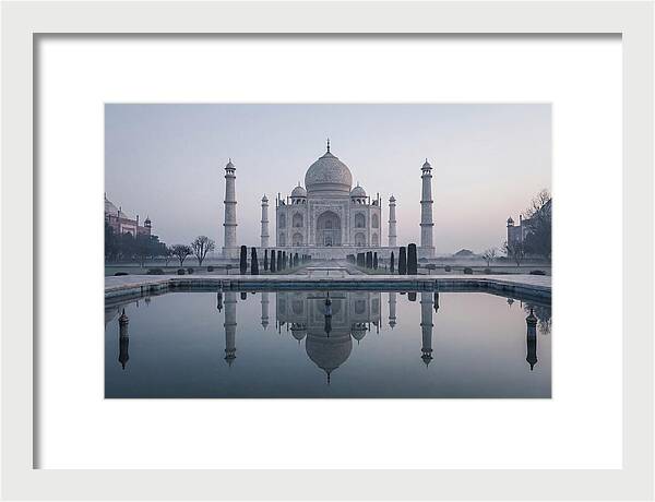 Taj Mahal Serenity At Sunrise