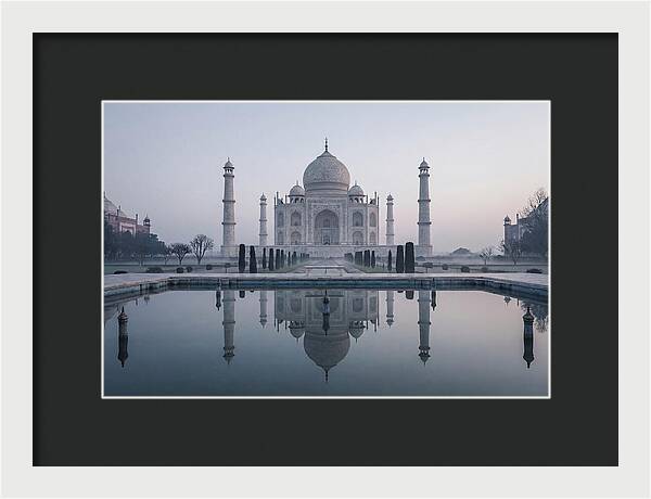 Taj Mahal Serenity At Sunrise