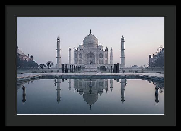 Taj Mahal Serenity At Sunrise