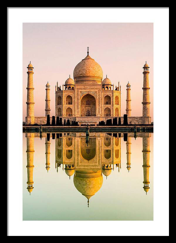 Taj Mahal Sunrise Reflection