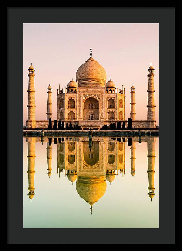Taj Mahal Sunrise Reflection