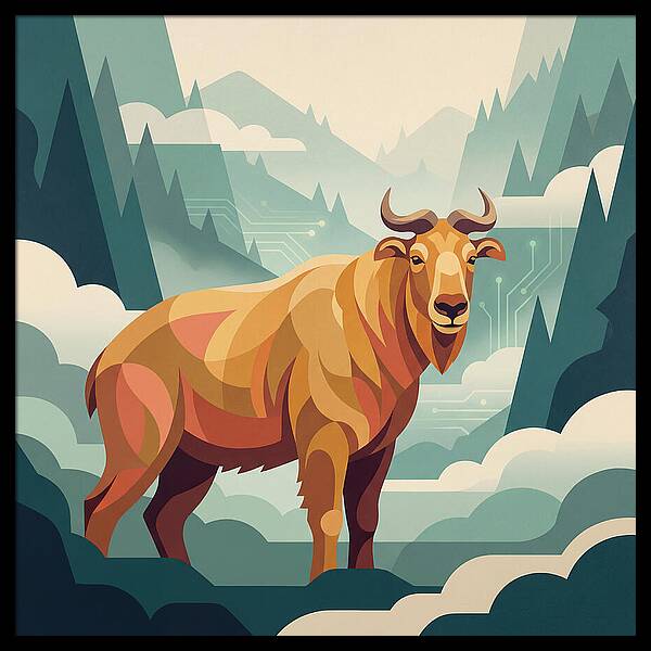 Takin In A Modern Landscape