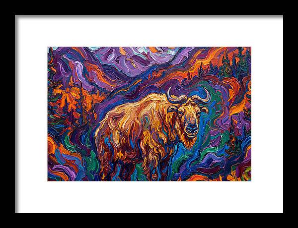 Takin In Vibrant Landscape