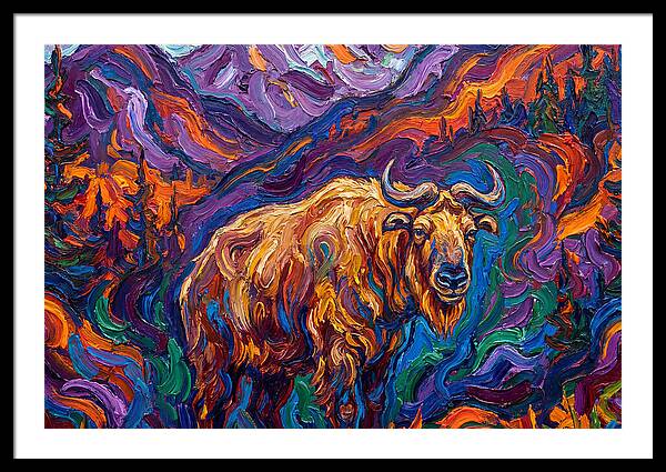 Takin In Vibrant Landscape