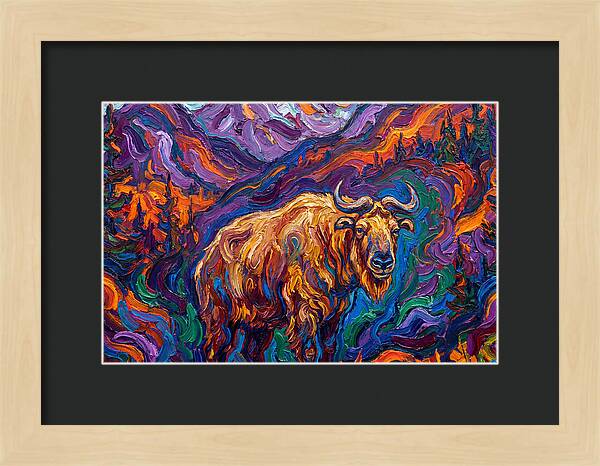 Takin In Vibrant Landscape