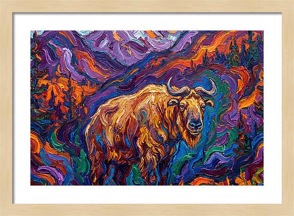 Takin In Vibrant Landscape