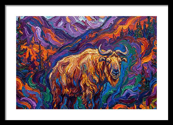 Takin In Vibrant Landscape