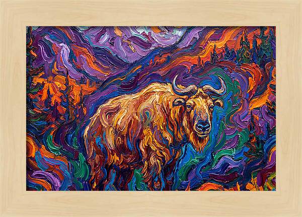 Takin In Vibrant Landscape