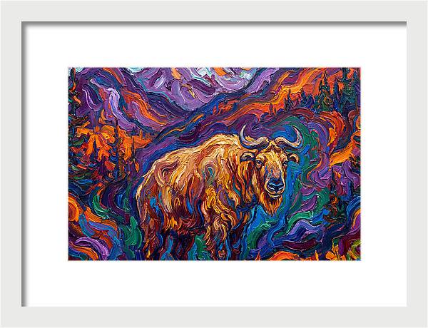 Takin In Vibrant Landscape