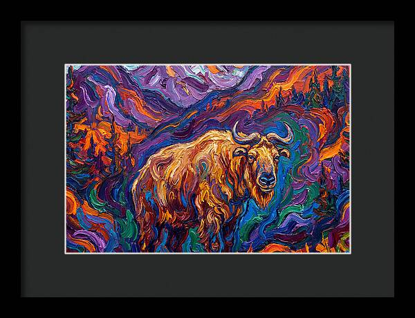 Takin In Vibrant Landscape