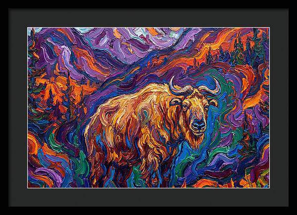 Takin In Vibrant Landscape