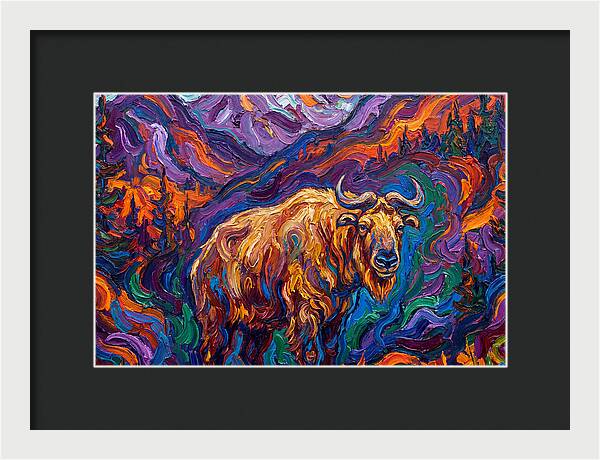Takin In Vibrant Landscape