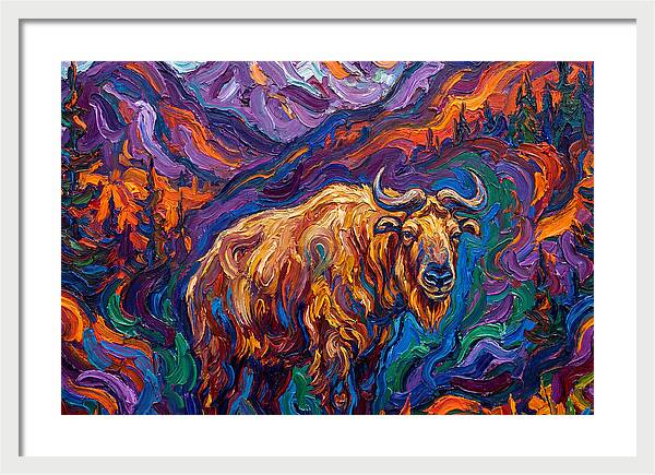 Takin In Vibrant Landscape