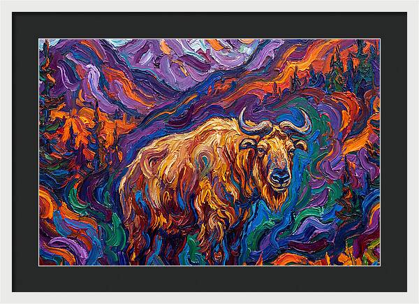Takin In Vibrant Landscape