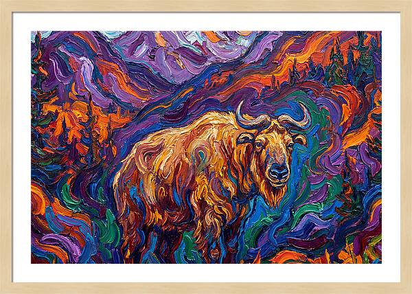 Takin In Vibrant Landscape